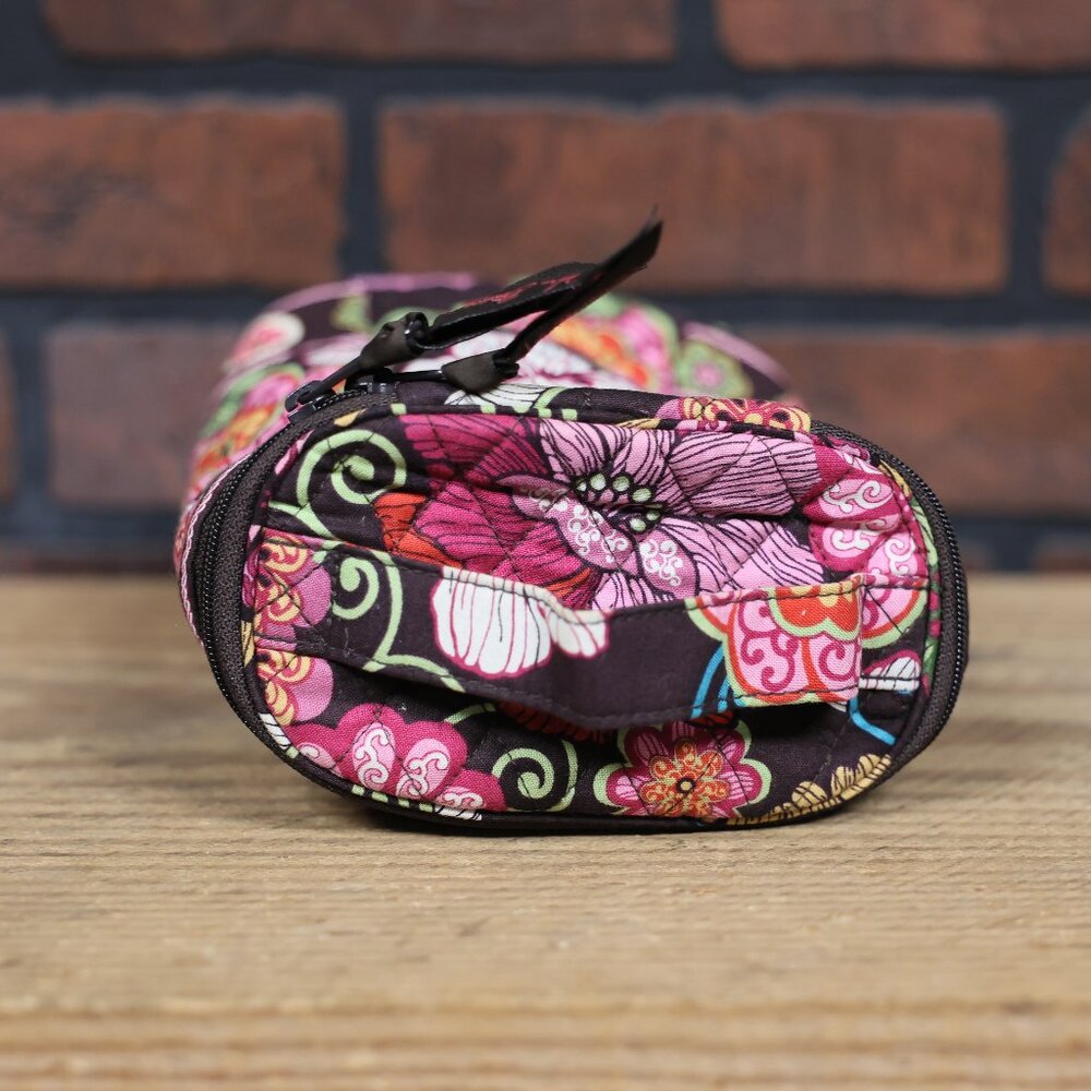 Vera Bradley Retired Mod Floral Pink Insulated Cosmetic Bag/Bottle Holder - Picture 5 of 7